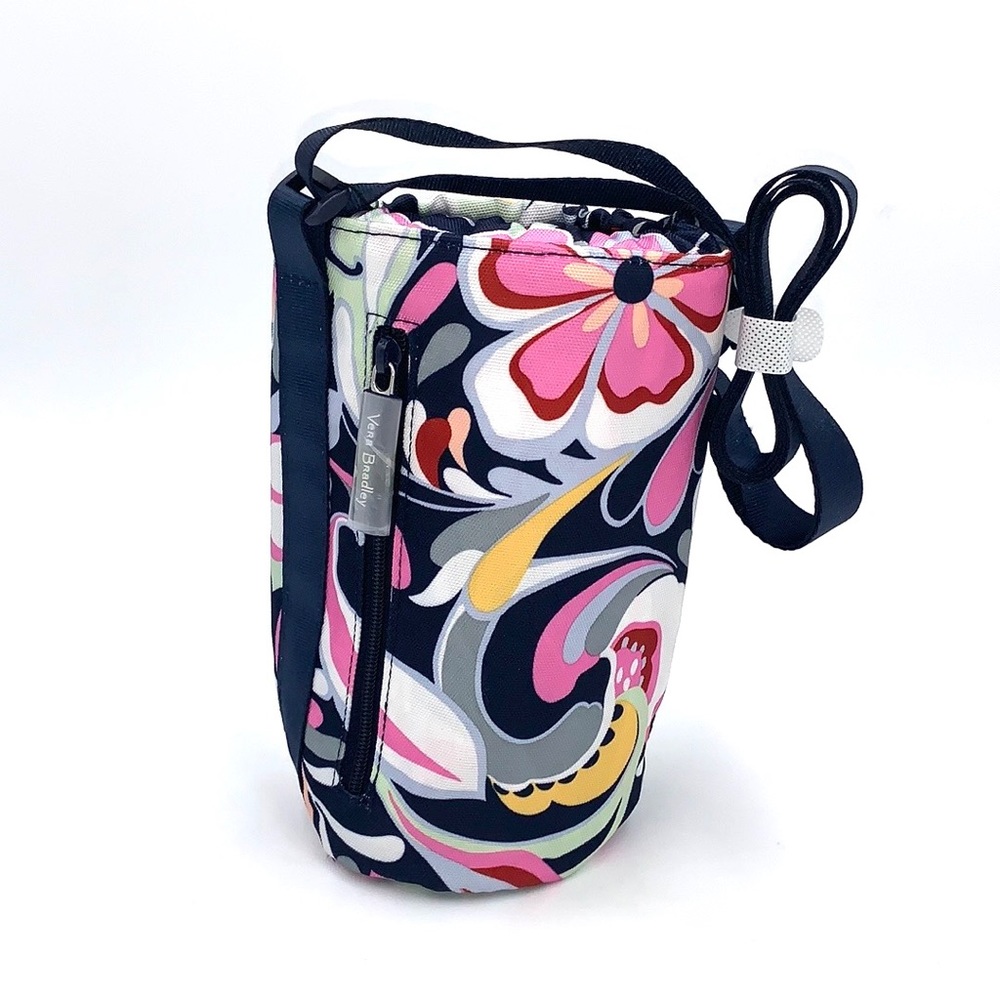 Vera Bradley Lighten Up Water Bottle Crossbody in Mod Paisley